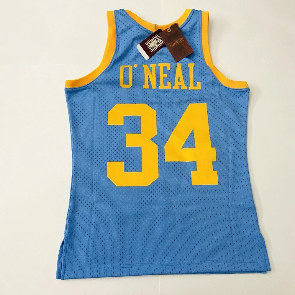 Shaquille O'Neal Mitchell & Ness Lakers And MPLS 2001-02 Jersey Men's Small New - Picture 2 of 7